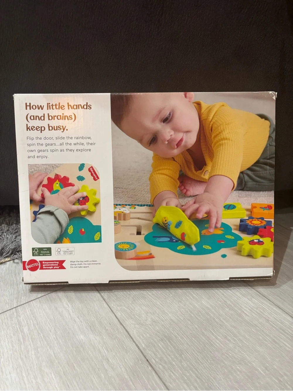 Set of Fisher Price Wooden Baby Toys (2)